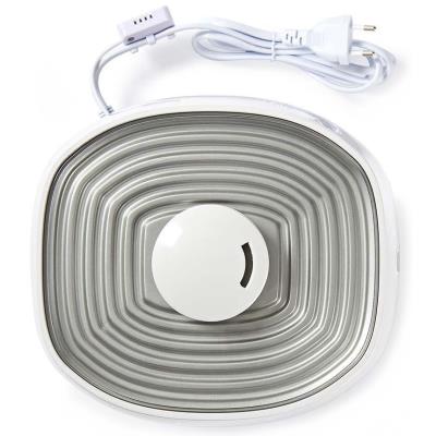 NEDIS zvlhčovač vzduchu/ spotřeba 110 W/ s chladnou a teplou mlhou/ objem 5,5 l/ vlhkoměr/ časovač/ až do: 50 m2/ bílo-š