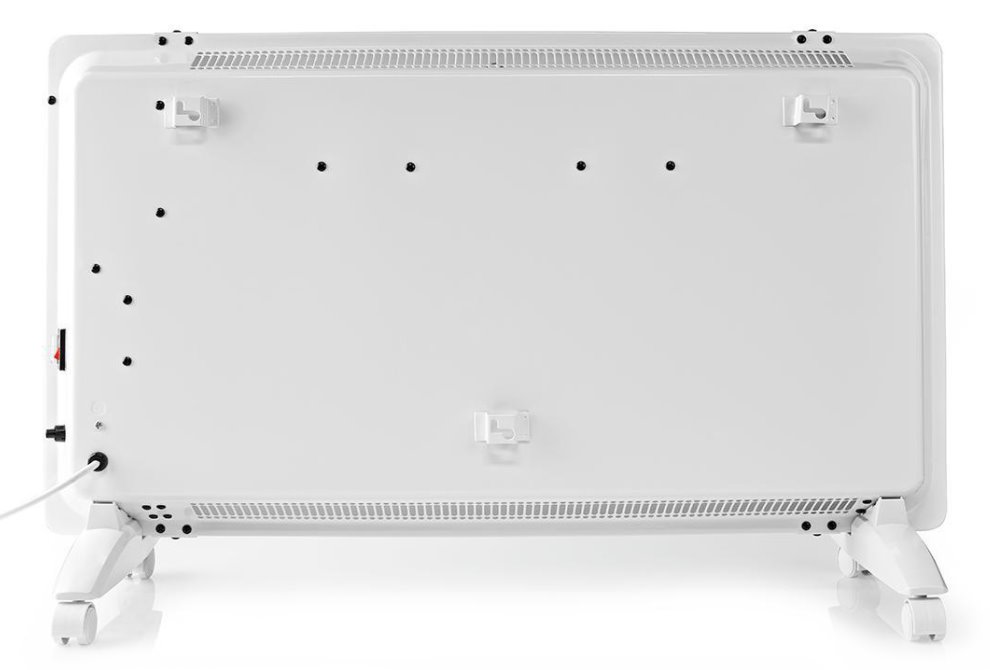 NEDIS konvekční ohřívač/ termostat/ spotřeba 2000 W/ 2 nastavení teploty/ dálkové ovládání/ IP24/ bílý