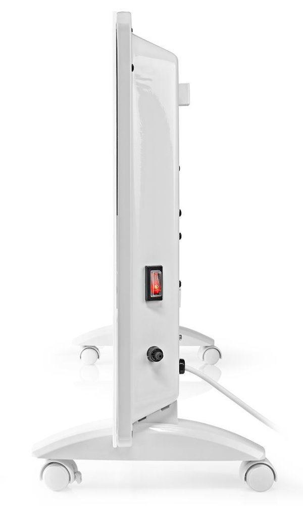 NEDIS konvekční ohřívač/ termostat/ spotřeba 2000 W/ 2 nastavení teploty/ dálkové ovládání/ IP24/ bílý