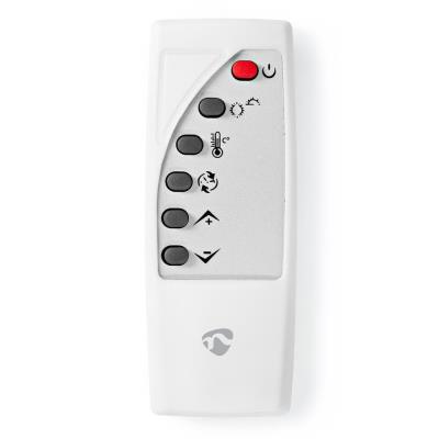 NEDIS konvekční ohřívač/ termostat/ spotřeba 2000 W/ 2 nastavení teploty/ dálkové ovládání/ IP24/ bílý