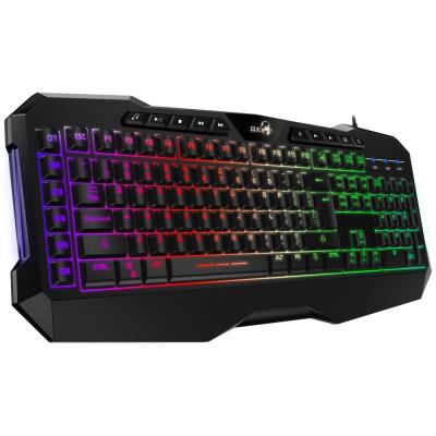 GENIUS GX GAMING Scorpion K11 Pro/ drátová/ podsvícená/ USB/ černá/ CZ+SK layout
