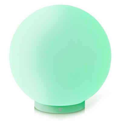 NEDIS Wi-Fi chytré náladové RGB světlo/ kulaté/ průměr 20 cm/ teplá až studená bílá/ 360 lm/ 5 W/ sklo/ Android & iOS