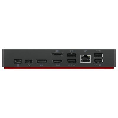 Lenovo ThinkPad USB-C Dock - 90W (2x DP, 1x HDMI, RJ45, 3x USB 3.1, 2x USB 2.0, 1x USB-C, adapter)