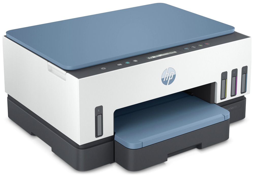 HP Smart Tank 725/ color/ A4/ PSC/ 15/9ppm/ 4800x1200dpi/ USB/ WiFi/ BT/ Duplex/ AirPrint/ HP Smart Print