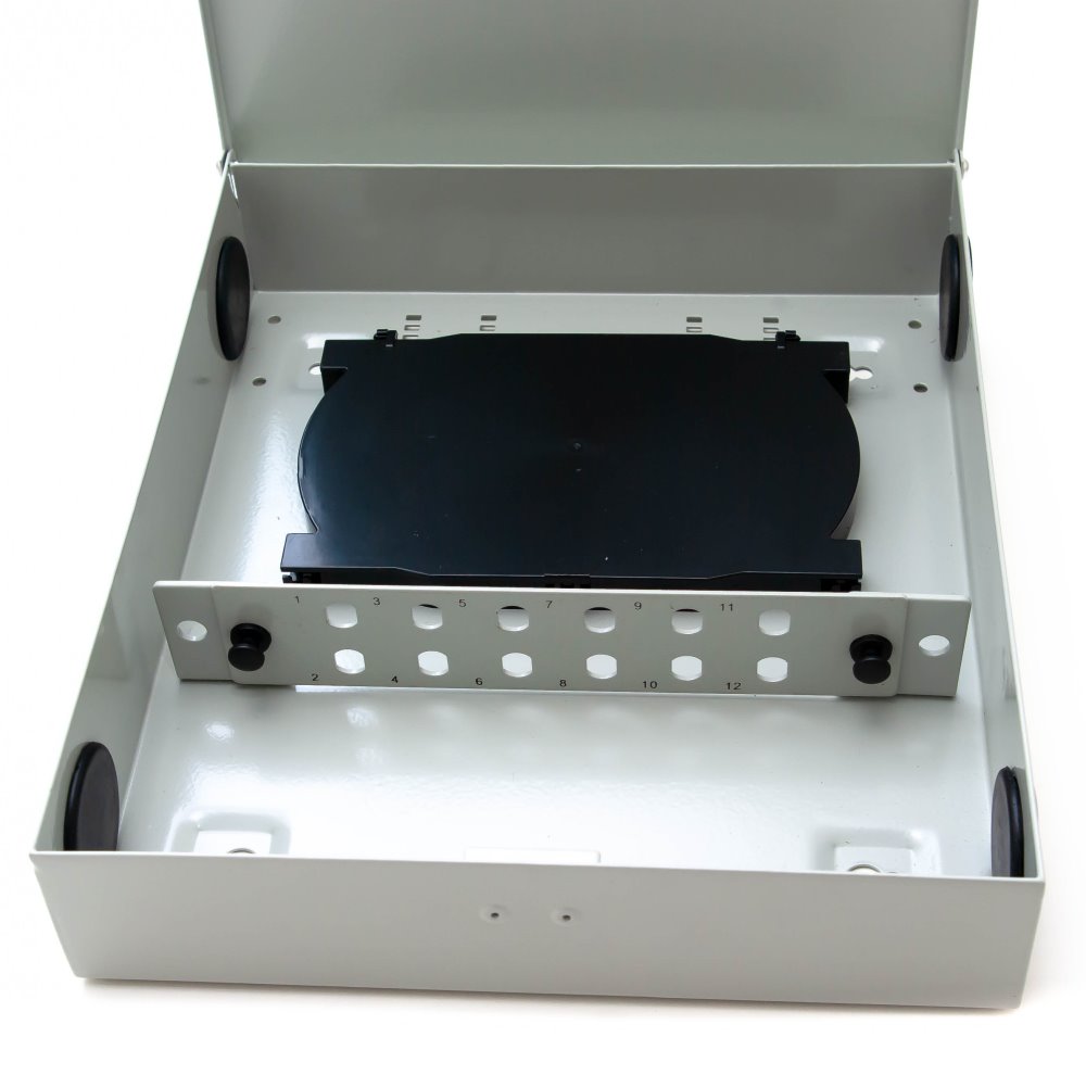 XtendLan nástěnný optický rozvaděč, 12x simplex ST/FC