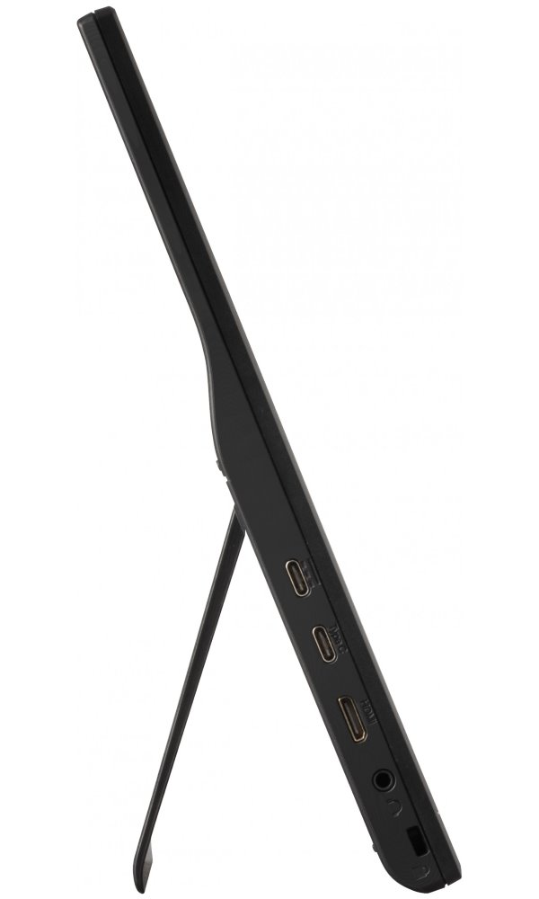 ViewSonic VA1655 - přenosný mon./ 15,6"/ IPS/ 16:9/ 1920x1080/ 7ms/ 250cd/m2/ miniHDMI/ 2xUSB-C/ integ. stojan/ repro