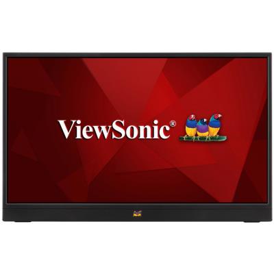 ViewSonic VA1655 - přenosný mon./ 15,6"/ IPS/ 16:9/ 1920x1080/ 7ms/ 250cd/m2/ miniHDMI/ 2xUSB-C/ integ. stojan/ repro