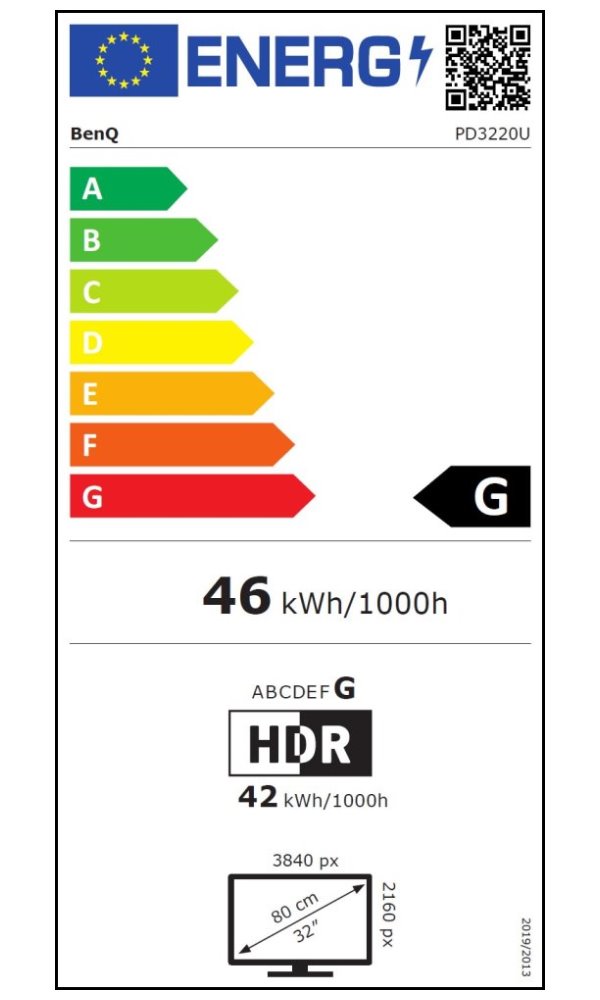 POŠKOZENÝ OBAL - BENQ 32" LED PD3220U/ IPS panel/ 3840x2160/ 20M:1/ 5ms/ 2x HDMI/ DP/ USB/ USB-C/ Thunderbolt/ FF/ LBL/ černý