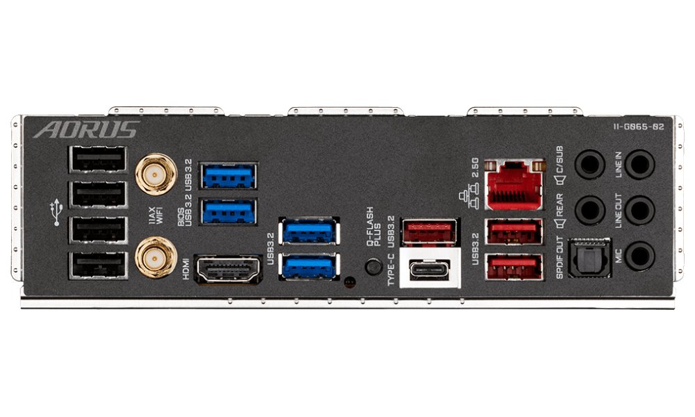 GIGABYTE X570S AORUS ELITE AX / AMD X570 / AM4 / 4x DDR4 / 3x M.2 / HDMI / USB-C / WiFi / ATX