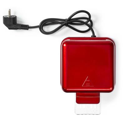 NEDIS popkornovač/ spotřeba 1200 W/ čas na přípravu 2 - 4 min/ bílo-červená