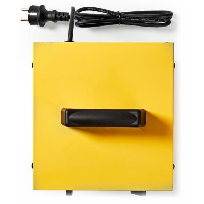 NEDIS průmyslový horkovzdušný ventilátor/ termostat/ spotřeba 2000 W/ 2 nastavení teploty/ IP24/ integ. úchyty/ žlutý