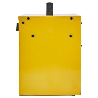 NEDIS průmyslový horkovzdušný ventilátor/ termostat/ spotřeba 2000 W/ 2 nastavení teploty/ IP24/ integ. úchyty/ žlutý