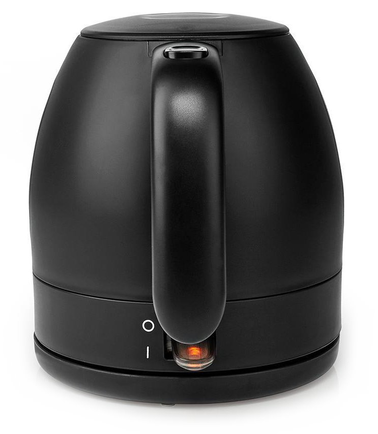 NEDIS rychlovarná konvice KAWK300EBK/ objem 1 l/ otáčení o 360°/ skryté topné těleso/ spotřeba 2150 W/ plast/ černá