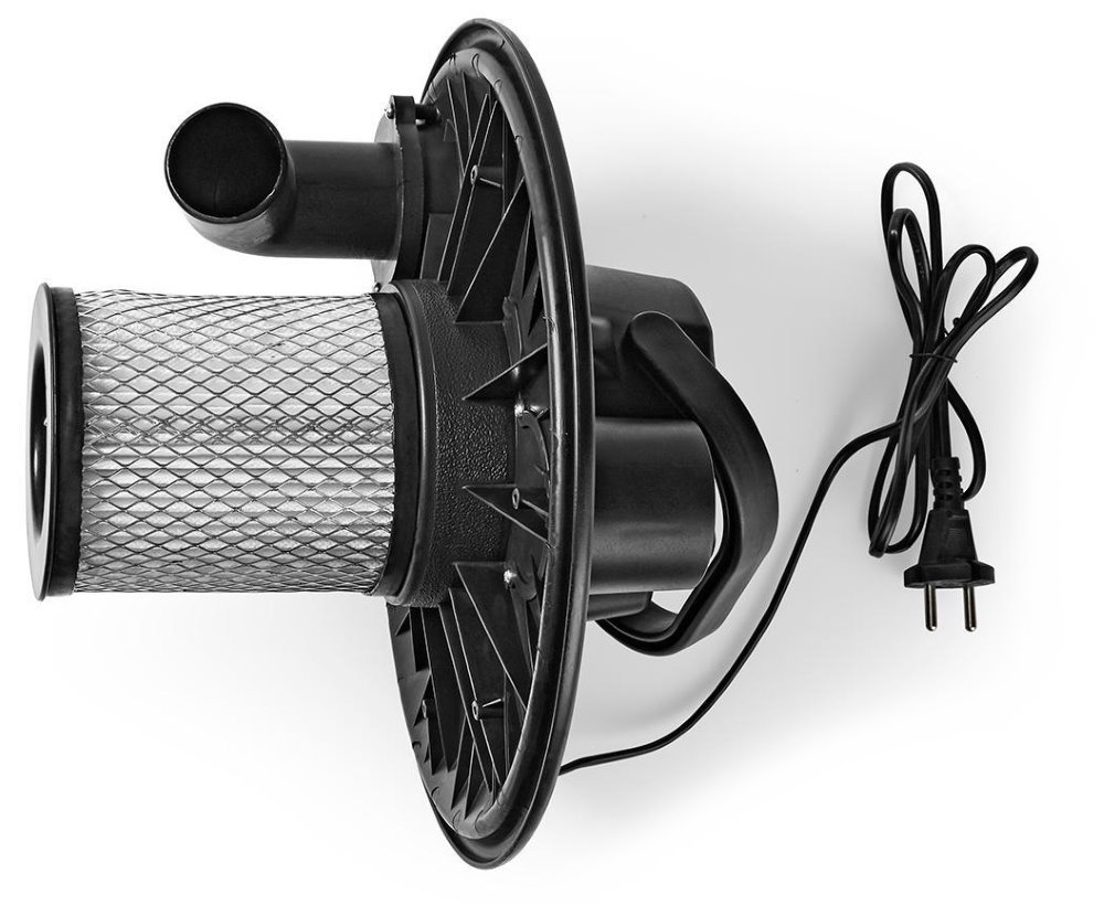NEDIS bezsáčkový vysavač na popel/ spotřeba 800 W/ kapacita nádoby 18 l/ HEPA filtr/ černý