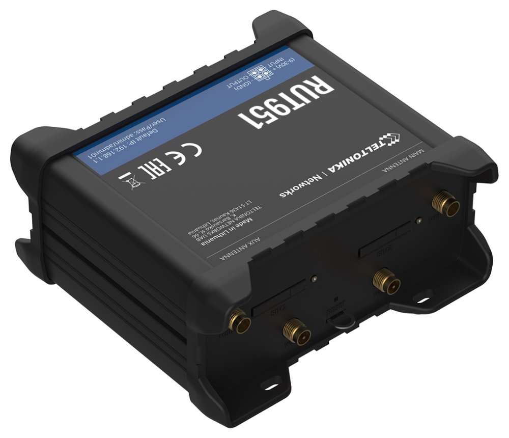 Teltonika LTE Wi-Fi Router RUT951, 2,4 GHz, 802.11b/g/n, 2/3/4G, LTE