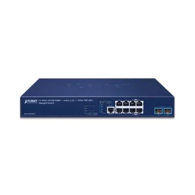 Planet MGS-6320-8T2X L3 switch, 4x1Gb, 4x2.5Gb, 2x10G SFP+