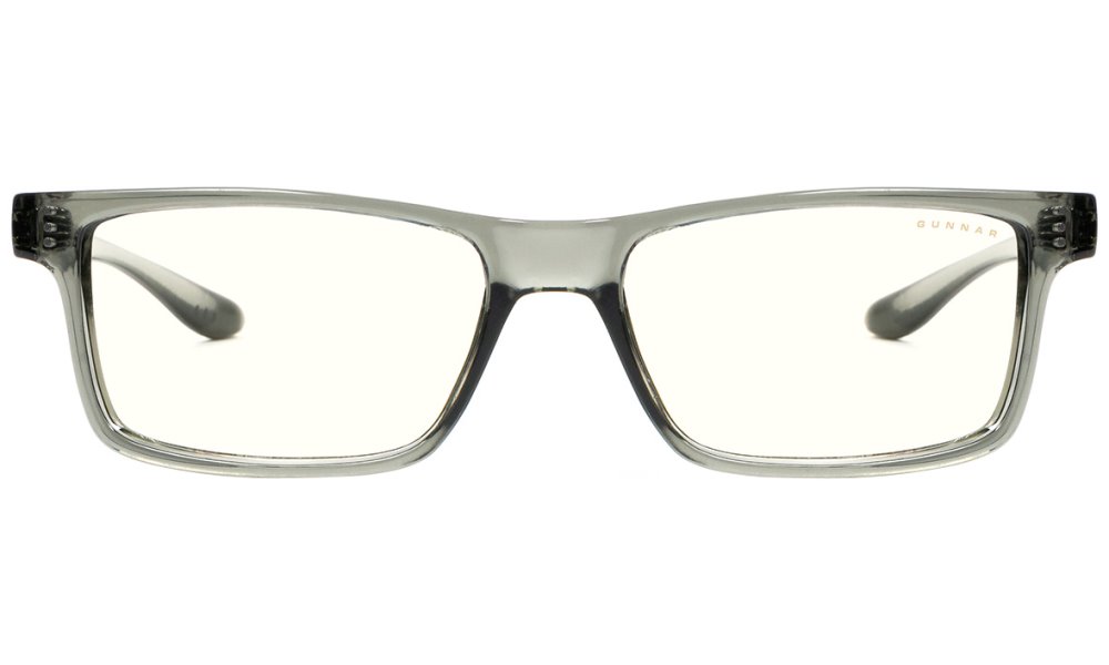 GUNNAR kancelářske/herní dioptrické brýle VERTEX READER GRAY CRYSTAL * čírá skla * BLF 35 * dioptrie +3