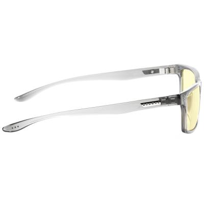 GUNNAR kancelářske/herní dioptrické brýle VERTEX READER GRAY CRYSTAL * jantárová skla * BLF 65 * dioptrie +1,5