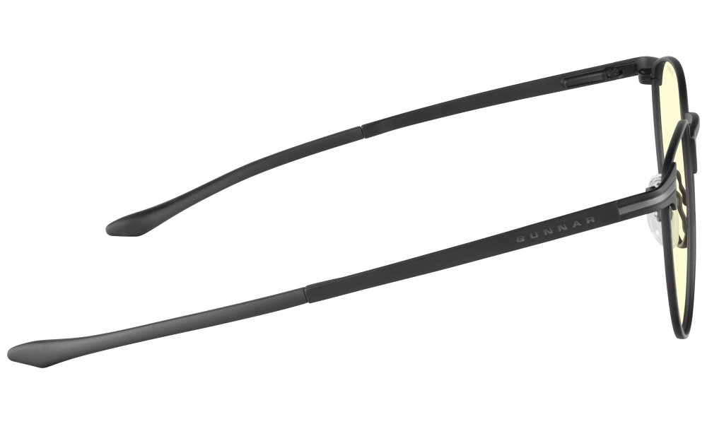 GUNNAR kancelářske/herní brýle MATEO ONYX * jantárová skla * BLF 65 * GUNNAR focus