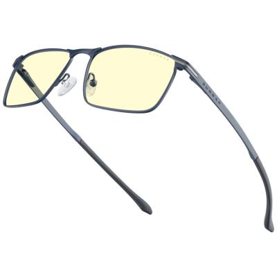 GUNNAR kancelářske/herní brýle MENDOCINO MIDNIGHT BLUE * jantárová skla * BLF 65 * GUNNAR focus