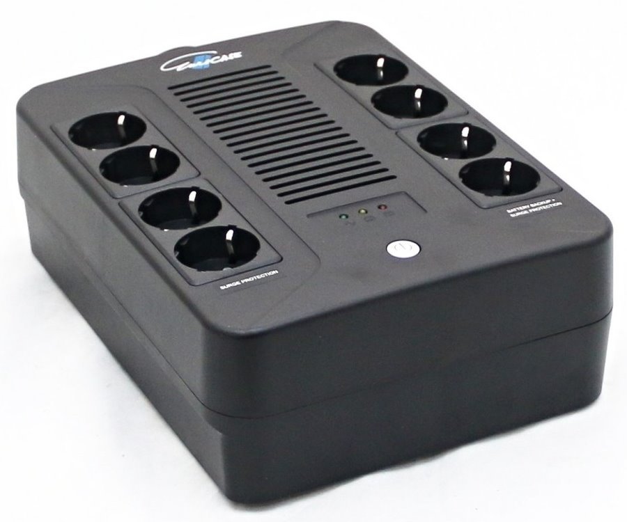 EUROCASE záložní zdroj EA200PLUS EVO 1000VA, line interactive, 8x zásuvka