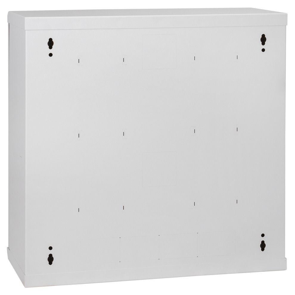 Solarix rozvaděč LC-18 LITE s lištami 3U a 4U, 540x540x180mm, šedý RAL7035