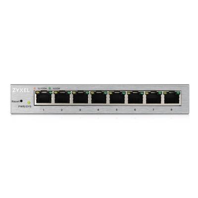 ZyXEL GS1200-8, 8 Port Gigabit webmanaged Switch
