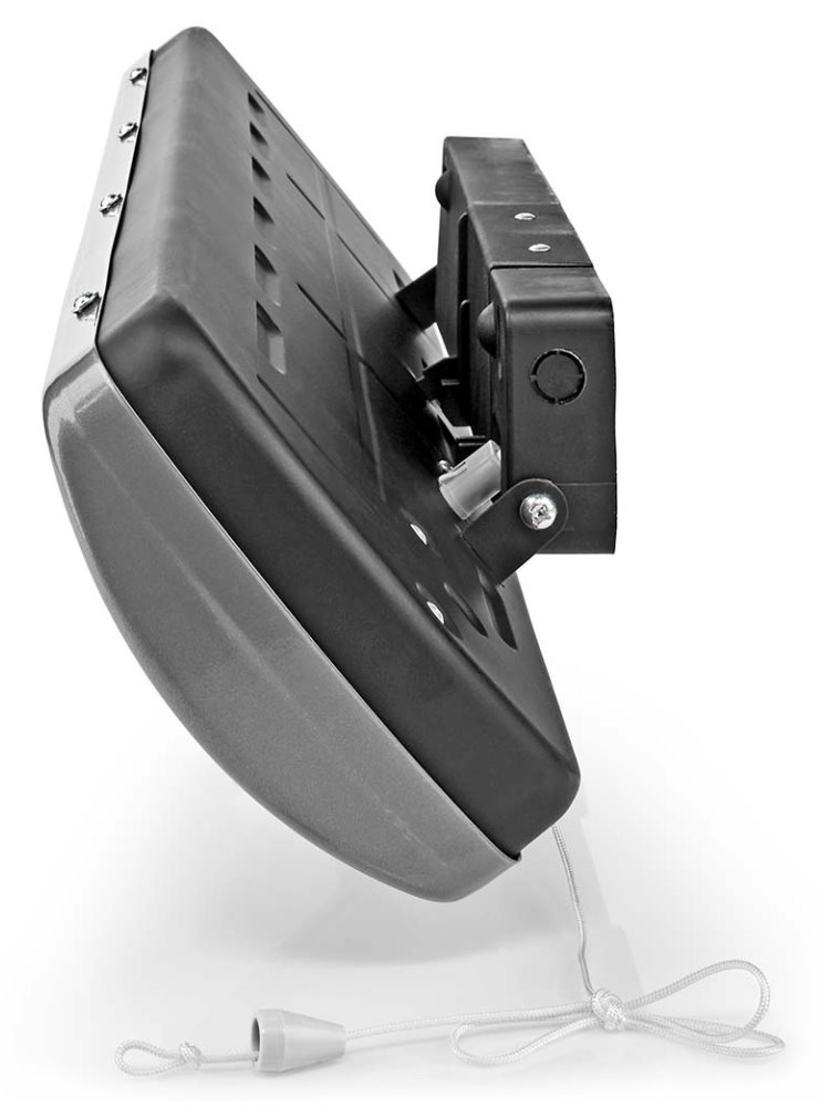 NEDIS koupelnový ohřívač/ spotřeba 1200 W/ nastavitelný termostat/ 2 tepelné Rrežimy/ X4/ šedý