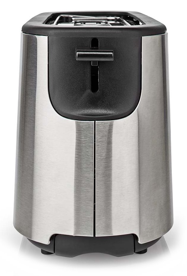 NEDIS topinkovač/ spotřeba 1000 W/ 1 slot/ 6 úrovní zhnědnutí/ funkce rozmrazování/ stojan/ řada nerez/ hliník