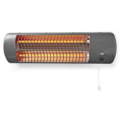 NEDIS koupelnový ohřívač/ spotřeba 1200 W/ nastavitelný termostat/ 2 tepelné Rrežimy/ X4/ šedý