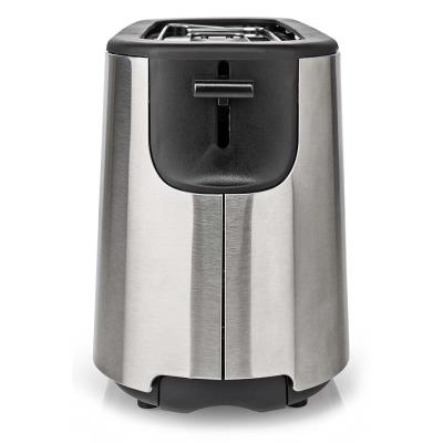 NEDIS topinkovač/ spotřeba 1000 W/ 1 slot/ 6 úrovní zhnědnutí/ funkce rozmrazování/ stojan/ řada nerez/ hliník