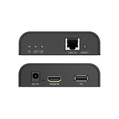 XtendLan HDMI přenos po LAN, vysílač a přijímač, IP/UDP, 100Mbps@1080p, přenos USB, funkce KVM