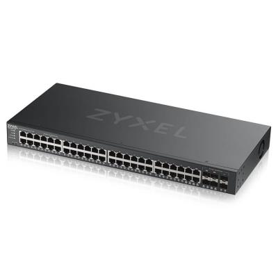 ZyXEL GS2220-50, EU region, 48-port GbE L2 Switch with GbE Uplink (1 year NCC Pro pack license bundled)