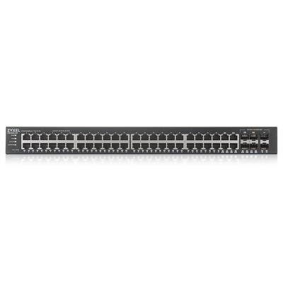 ZyXEL GS2220-50, EU region, 48-port GbE L2 Switch with GbE Uplink (1 year NCC Pro pack license bundled)
