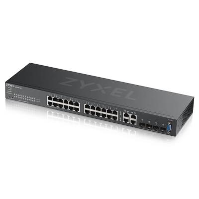 ZyXEL GS2220-28, EU region, 24-port GbE L2 Switch with GbE Uplink (1 year NCC Pro pack license bundled)