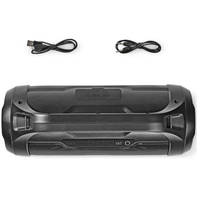 NEDIS párty reproduktor/ 2.0/ výkon 60 W/ Bluetooth/ AUX/ Micro SD/ USB/ 3,5 mm jack/ IPX5/ černý