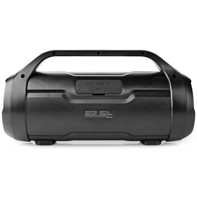 NEDIS párty reproduktor/ 2.0/ výkon 60 W/ Bluetooth/ AUX/ Micro SD/ USB/ 3,5 mm jack/ IPX5/ černý
