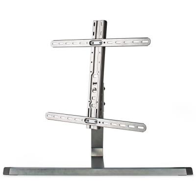 NEDIS stojan na TV/ 37 - 75"/ nosnost 40 kg/ naklápěcí/ otočný/ nastavitelné výšky/ Full motion/ hliník/ ocel/ šedý