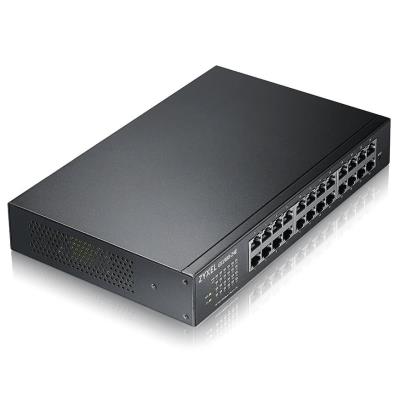 ZyXEL GS1900-24E v3, 24-port GbE L2 Smart Switch, rackmount, fanless