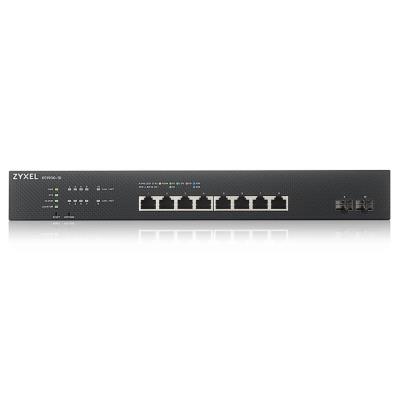 ZyXEL XS1930-10, 8-port Multi-Gigabit Smart Managed Switch with 2 SFP+ Uplink