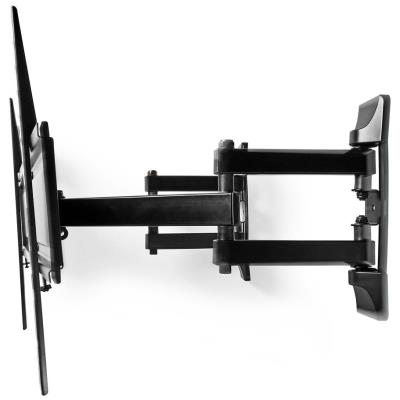 NEDIS nástěnný držák na TV/ 32 - 70"/ nosnost 40 kg/ naklápěcí/ otočný/ 80 mm - 520 mm/ 3 otočné body/ ocel/ černý