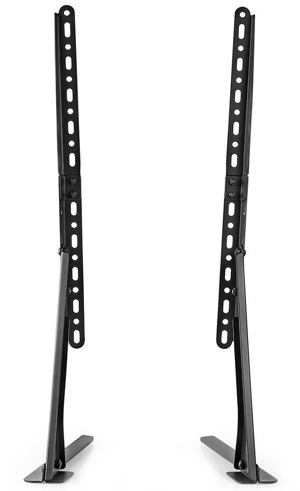 NEDIS stojan na TV/ 13 - 70"/ nosnost 50 kg/ nastavitelné výšky/ fixní/ ocel/ černý