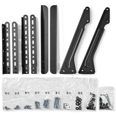 NEDIS stojan na TV/ 13 - 70"/ nosnost 50 kg/ nastavitelné výšky/ fixní/ ocel/ černý