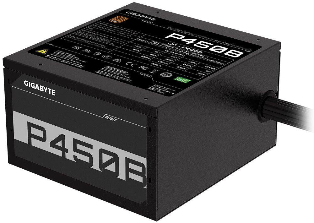GIGABYTE zdroj P450B / 450W / 80 PLUS Bronze / ATX / 120mm fan / akt. PFC