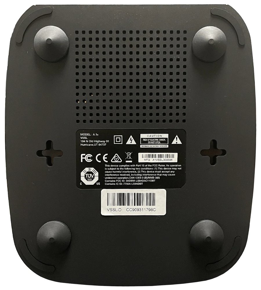 VSSL A.1X - Audio Streamer, 1 zóna, 2x 50W, Wi-Fi 2,4/5GHz, Bluetooth, Chromecast, AirPlay 2, Spotify, Alexa