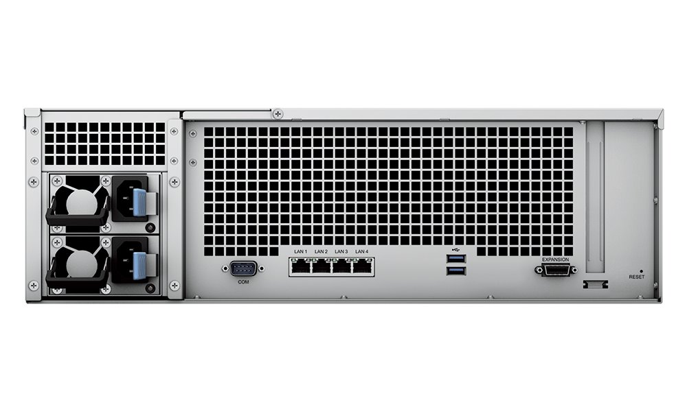 Synology RS2821RP+   3U, 16x SATA, 4GB RAM, 2x USB 3.0, 4x Gb LAN, 1x PCIe