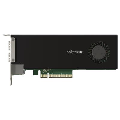 MikroTik CCR2004-1G-2XS-PCIe, PCIe 3.0 karta, 1 Gbit LAN, 2x SFP28