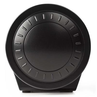 NEDIS digitální budík s rádiem/ LED displej/ promítání času/ AM/ FM/ odložené buzení/ časovač vypnutí/ 2 alarmy/ černý