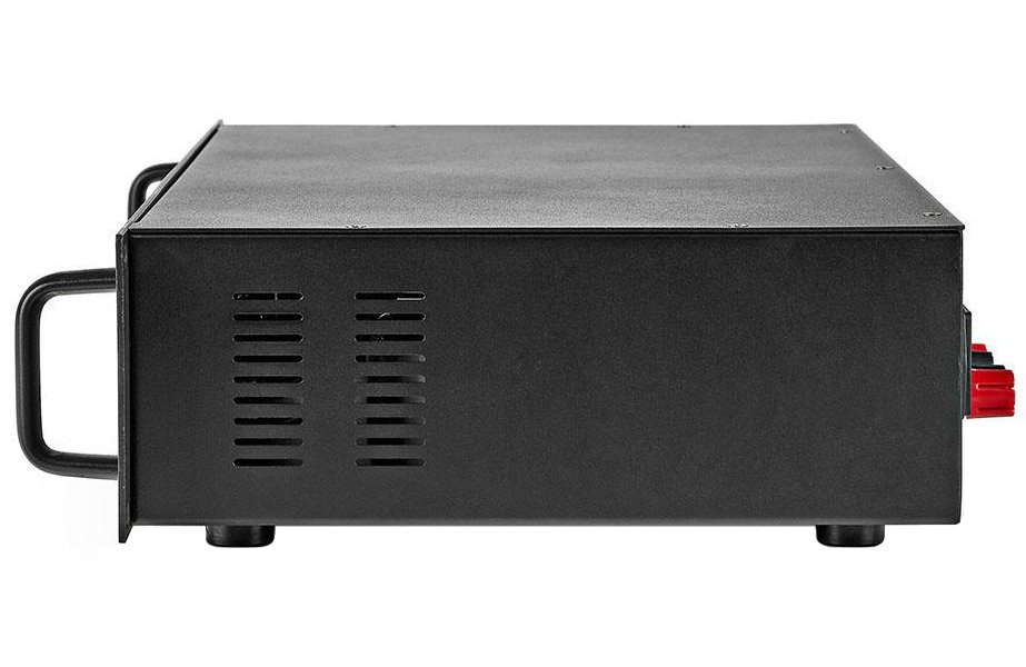 NEDIS PA zesilovač/ RMS 2x 100 W @ 8 Ohm/ 2x 150 W @ 4 Ohm/ 2 kanály/ 2U/ montáž do 19" stojanu/ kov/ černý