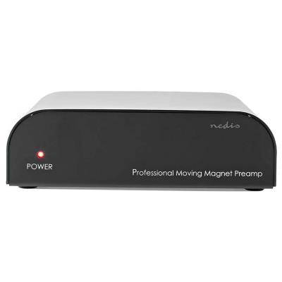 NEDIS předzesilovač/ vstup 1x RCA/ výstup 1x RCA/ 2 kanály/ gramofon/ phono/ automatický/ černý